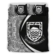 Alohawaii Bedding Set - Cover and Pillow Cases Tuvalu Coat Of Arms Polynesian Circle Style | Alohawaii.co
