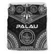 Alohawaii Bedding Set - Cover and Pillow Cases Palau Polynesian Chief - Black Version | Alohawaii.co