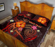 Alohawaii Home Set - Quilt Bed Set Polynesian Hawaii Personalised - Legend of Samoa (Red) - BN15