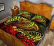 Alohawaii Home Set - Quilt Bed Set Tahiti - Reggae Shark Polynesian Tattoo - BN18
