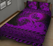 Alohawaii Home Set - Quilt Bed Set Guam Wave Purple | Alohawaii.co