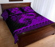 Alohawaii Home Set - Quilt Bed Set Guam Wave Purple K7