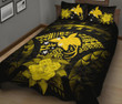 Alohawaii Home Set - Quilt Bed Set Papua New Guinea Hibiscus Yellow | Alohawaii.co