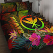 Alohawaii Home Set - Quilt Bed Set Polynesian Hawaii Kanaka Maoli Polynesian - Hibiscus and Banana Leaves | Alohawaii.co