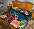 Alohawaii Home Set - Quilt Bed Set Kanaka Maoli (Hawaii) Hibiscus PolyAlohawaii TH5