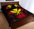 Alohawaii Home Set - Quilt Bed Set Kanaka Maoli (Hawaii) Hibiscus Red A02