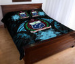 Alohawaii Home Set - Quilt Bed Set Samoa Hibiscus Blue A02