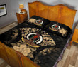 Alohawaii Home Set - Quilt Bed Set Vanuatu Hibiscus Gold A02