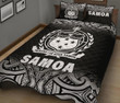 Alohawaii Home Set - Quilt Bed Set Samoa - Fog Black Version - BN12