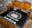 Alohawaii Home Set - Quilt Bed Set Samoa - Fog Black Version - BN12