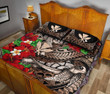 Alohawaii Home Set - Quilt Bed Set Kanaka Maoli (Hawaiian) - Waves Polynesian Turtle Hibiscus A24