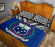 Alohawaii Home Set - Quilt Bed Set Samoa - Polynesian Blue Version - BN12