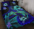 Alohawaii Home Set - Quilt Bed Set Kanaka Maoli (Hawaiian) Wave Polynesian Turtle Hibiscus | Alohawaii.co