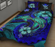 Alohawaii Home Set - Quilt Bed Set Kanaka Maoli (Hawaiian) Wave Polynesian Turtle Hibiscus A24