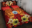 Alohawaii Home Set - Quilt Bed Set Federated States Of Micronesia Custom Personalised - Tribal Tuna Fish - BN39