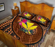 Alohawaii Home Set - Quilt Bed Set Hawaii Kanaka Maoli - Polynesian Hook And Hibiscus - BN25