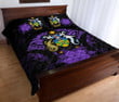 Alohawaii Home Set - Quilt Bed Set Solomon Islands Hibiscus Purple A02