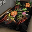 Alohawaii Home Set - Quilt Bed Set Vanuatu Polynesian Personalised - Legend of Vanuatu (Reggae) - BN15