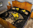 Alohawaii Home Set - Quilt Bed Set Papua New Guinea Hibiscus Gold A02
