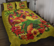 Alohawaii Home Set - Quilt Bed Set Kanaka Maoli (Hawaiian) - Polynesian Hula Girl Tropical Flower | Alohawaii.co