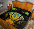 Alohawaii Home Set - Quilt Bed Set Tuvalu Hibiscus Reggae A02