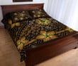 Alohawaii Home Set - Quilt Bed Set Hawaii Mix Polynesian Turtle Plumeria Nick Style Brown AH J5