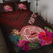 Alohawaii Home Set - Quilt Bed Set American Samoa Personalised - Coat Of Arm With Polynesian Patterns | Alohawaii.co