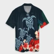 Alohawaii Shirt - Hawaiian Hibiscus And Turtle Polynesian Hawaiian Shirt