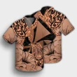 Hawaii Turtle Hawaiian Shirt Polynesian Hibiscus Art Ver 2.0 Orange - AH - JR - Alohawaii