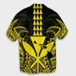 Hawaii Polynesian Kanaka Kakau Hawaiian Shirt - Alan Style Yellow - AH - J4R - Alohawaii