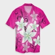 Alohawaii Shirt - Hawaiian Plumeria Polynesian Hawaiian Shirt Pink