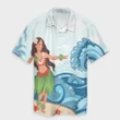 Alohawaii Shirt - Hawaiian Hula Dance Cartoon Hibiscus Wave Hawaiian Shirt