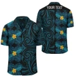 Alohawaii Shirt - (Personalized) Hawaii Monsteria Tropical Polynesian Hawaiian Shirt Melio Style