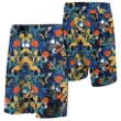 Alohawaii Short - Tropical Buttterfly And Flower Board Shorts