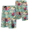 Alohawaii Short - Hawaii Seamless Floral Pattern With Tropical Hibiscus Board Shorts