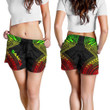 Lovenewzealand Short - Samoa Women's Shorts - Polynesian Chief Reggae Version - Bn10