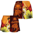 Lovenewzealand Short - Samoa Women's Shorts - Tribal Tuna Fish - BN39