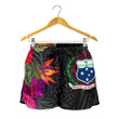 Alohawaii Short - Samoa All Over Print Women's Shorts - Polynesian Hibiscus Pattern | Alohawaii.co