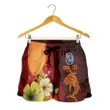 Lovenewzealand Short - Northern Mariana Islands Custom Personalised Women's Shorts - Tribal Tuna Fish - BN39