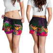 Lovenewzealand Short - Tuvalu Women's Shorts - Summer Hibiscus - BN15