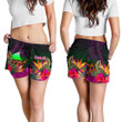 Lovenewzealand Short - Tokelau Personalised Women's Shorts - Summer Hibiscus - BN15