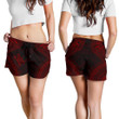 Lovenewzealand Short - Papua New Guinea Women's Shorts - Polynesian Chief Red Version - Bn10
