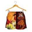 Lovenewzealand Short - Fiji Custom Personalised Women's Shorts - Tribal Tuna Fish - BN39