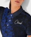 Chuuk Women's Polo Collar Dress Polynesian Fashion A7