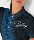 Yap Women's Polo Collar Dress Polynesian Fashion A7