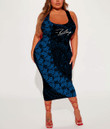 Yap Women's Bodycon Dress Polynesian Fashion A7