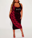 Wallis And Futuna Women's Bodycon Dress Polynesian Fashion A7