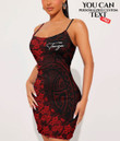 Tonga Women's Cami Dress Polynesian Fashion A7 | LoveNewZealand