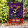 Melbourne Storm Garden Flag - Anzac Day Lest We Forget A31B