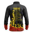 Richmond Tigers Long Sleeve Polo Shirt, Anzac Day For the Fallen A31B